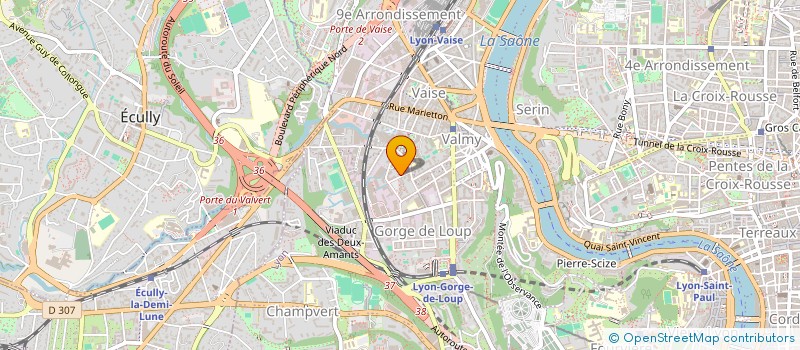localisation de l'entreprise DEMO RHONE à LYON