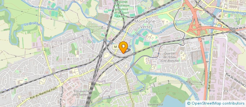localisation de l'entreprise DEMO SYSTEM EUROPEEN à STRASBOURG