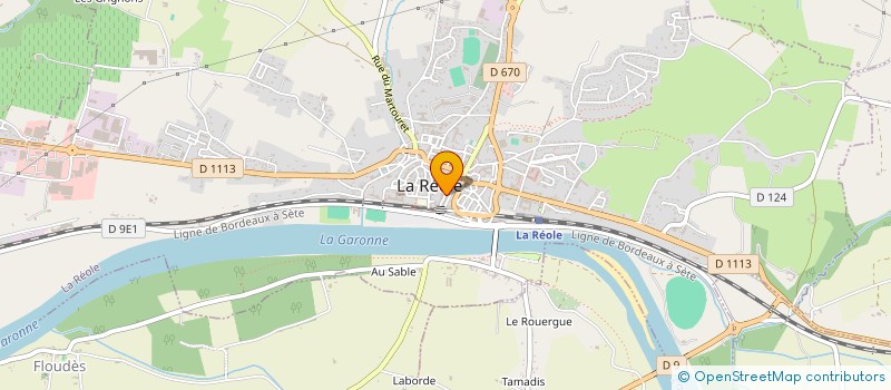 localisation de l'entreprise DEMOBAT-MTG  LA REOLE
