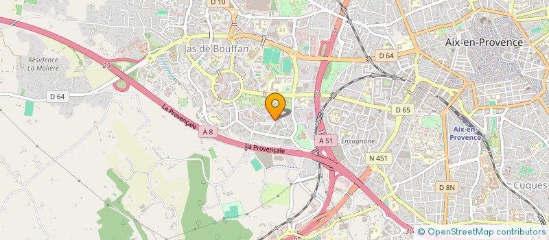 localisation de l'entreprise DEMOCRATIE ACTIVE à AIX-EN-PROVENCE