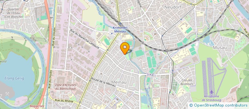 localisation de l'entreprise DEMOCRATIE POUR AZERBAIDJAN AND à STRASBOURG