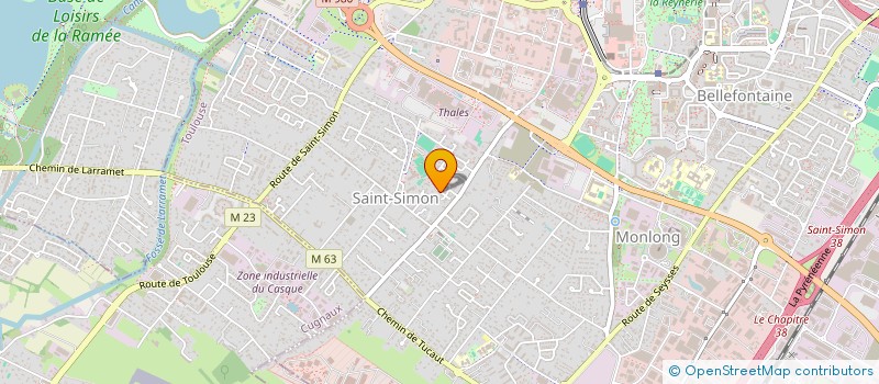 localisation de l'entreprise DEMOCRATIE & SOCIALISME 31 à TOULOUSE