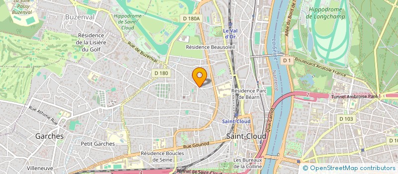 localisation de l'entreprise DEMOCRAZY à SAINT-CLOUD