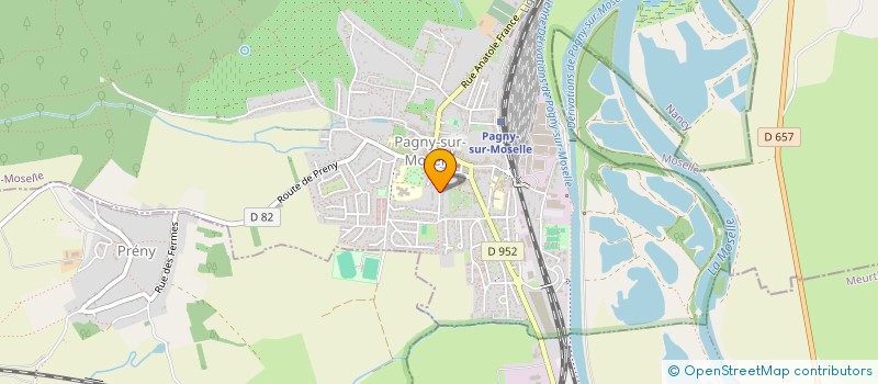 localisation de l'entreprise DEMODEC à PAGNY-SUR-MOSELLE
