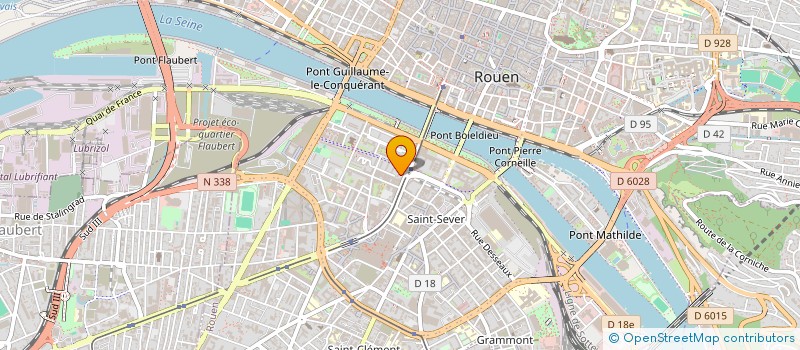 localisation de l'entreprise DEMODESTONEGROUP à ROUEN