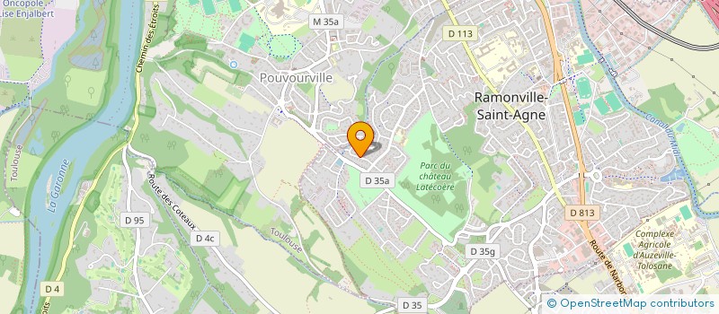 localisation de l'entreprise DEMOISELLES EN TOUTE ELEGANCE  RAMONVILLE-SAINT-AGNE