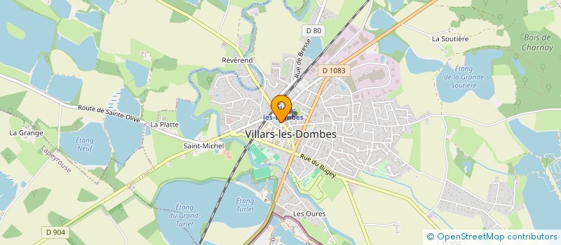 localisation de l'entreprise DEMOISELLES SHREDEUSES à VILLARS-LES-DOMBES