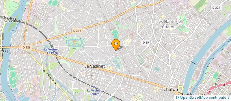 localisation de l'entreprise DEMOKRAT  LE VESINET