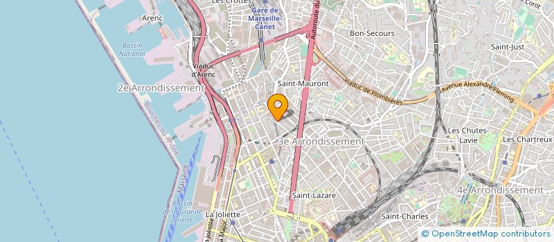 localisation de l'entreprise DEMOL BEL.A  MARSEILLE