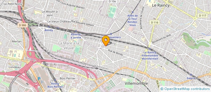 localisation de l'entreprise DEMOL PLUS à VILLEMOMBLE