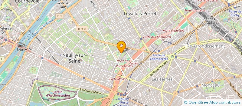 localisation de l'entreprise DEMOLIFAZ à NEUILLY-SUR-SEINE