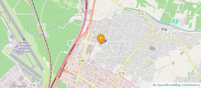 localisation de l'entreprise DEMOLITION AUTOS MARTY  PIA