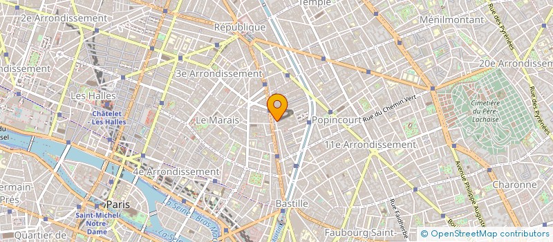 localisation de l'entreprise DEMOLITION DYNAMITAGE DIAMANT à PARIS