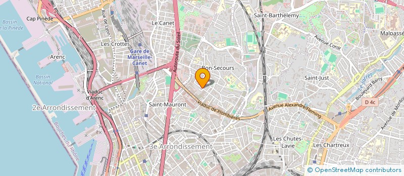 localisation de l'entreprise DEMOLITION INDUSTRI.MARITIME INTER.RECUP à MARSEILLE