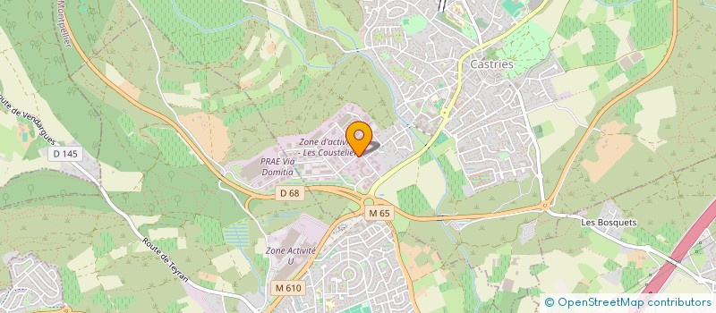 localisation de l'entreprise DEMOLITION MATERIEL HIRING  CASTRIES