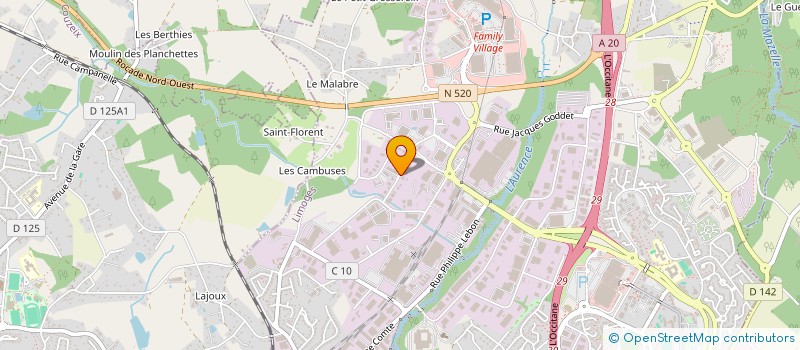localisation de l'entreprise DEMOLITION T.P. à LIMOGES
