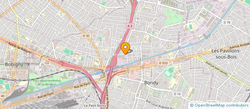 localisation de l'entreprise DEMOLITIONS PHENIX à BONDY