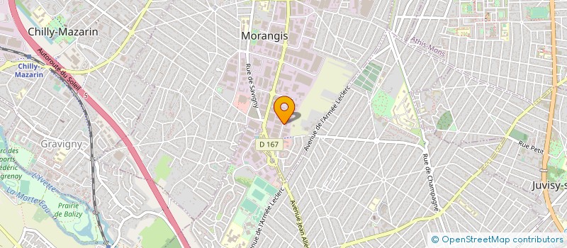 localisation de l'entreprise DEMOLIZ à MORANGIS