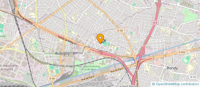 localisation de l'entreprise DEMOLLITION NEGOCE DE METAUX à BOBIGNY