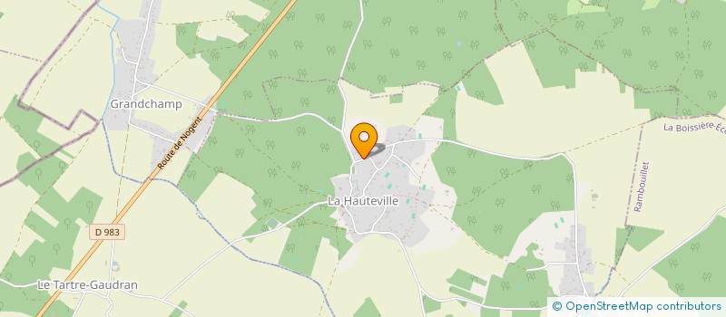 localisation de l'entreprise DEMON  LA HAUTEVILLE