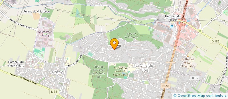 localisation de l'entreprise DEMON  MONTLHERY