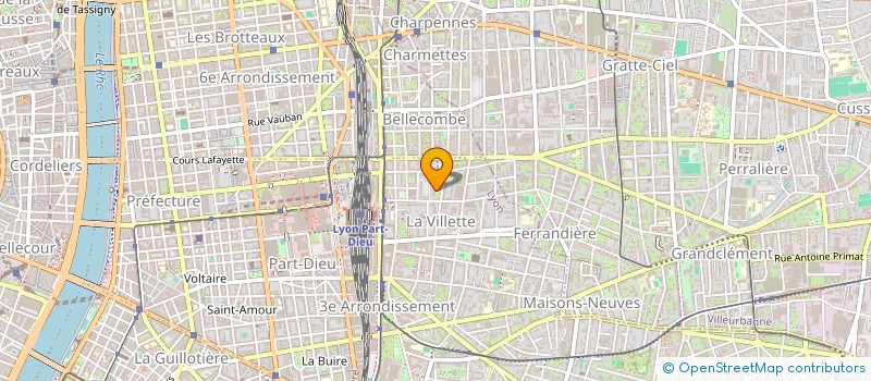 localisation de l'entreprise DEMON  LYON