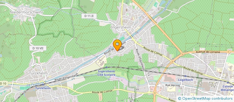 localisation de l'entreprise DEMONGIN SEIBERT  INGERSHEIM