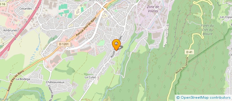 localisation de l'entreprise DEMONIAK VW CLUB à ANNECY