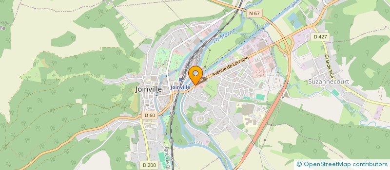 localisation de l'entreprise DEMONS & MERVEILLES à JOINVILLE