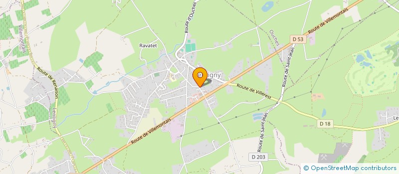 localisation de l'entreprise DEMONT  LENTIGNY