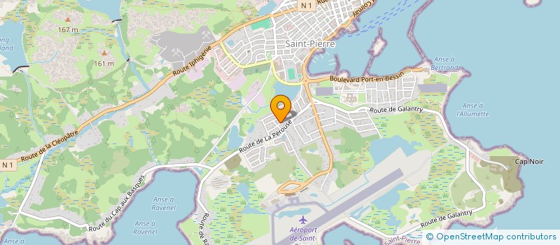 localisation de l'entreprise DEMONTREUX ET FILS  SAINT-PIERRE