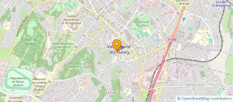 localisation de l'entreprise DEMONUR  VANDUVRE-LES-NANCY