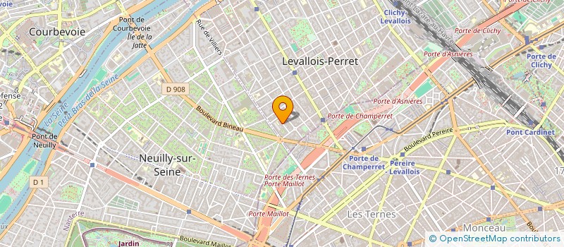 localisation de l'entreprise DEMONYS DIFFUSION MATERIEL à LEVALLOIS-PERRET
