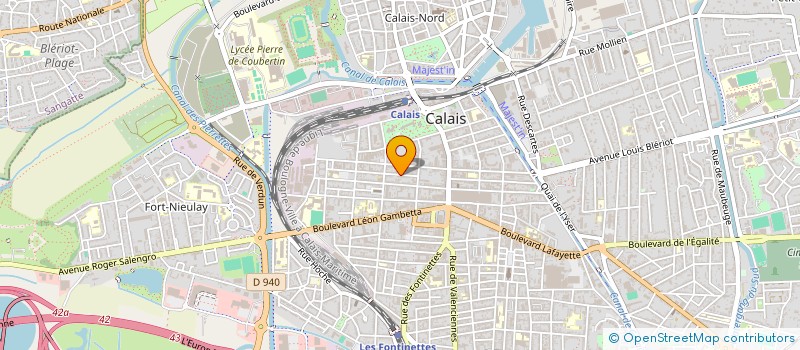 localisation de l'entreprise DEMOPASSYL à CALAIS