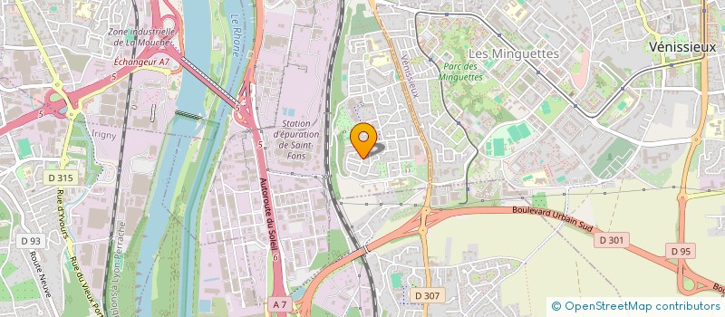 localisation de l'entreprise DEMORAT  SAINT-FONS