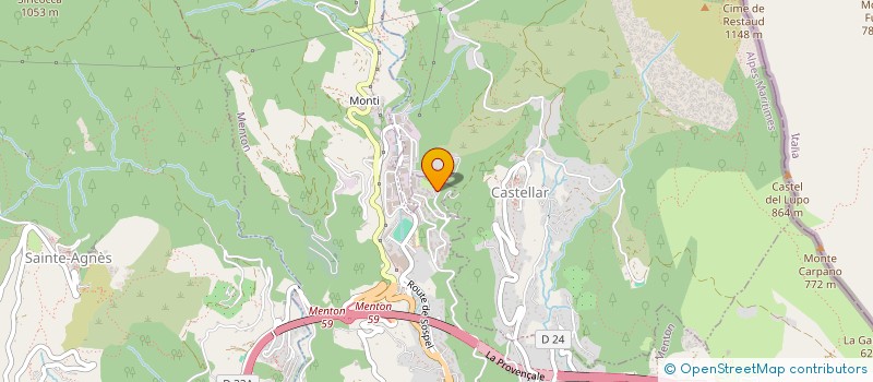 localisation de l'entreprise DEMOROC  MENTON