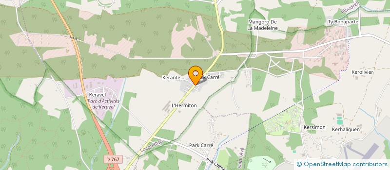 localisation de l'entreprise DEMORY HOSPITALITY  LOCQUELTAS