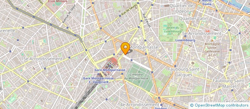 localisation de l'entreprise DEMOS  PARIS