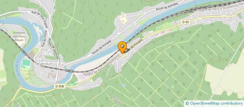 localisation de l'entreprise DEMOSOLEST  VANDUVRE-LES-NANCY