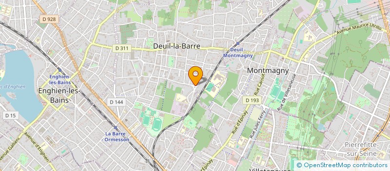 localisation de l'entreprise DEMOTIC RH  DEUIL-LA-BARRE