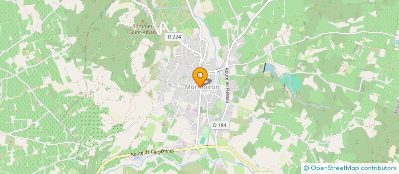 localisation de l'entreprise DEMOULIN HATET  MORMOIRON