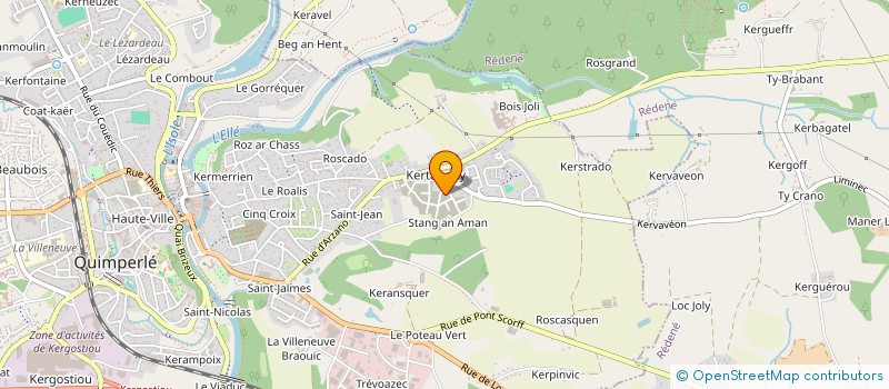 localisation de l'entreprise DEMOUSSAGE NETTOYAGE MOINS CHER.COM  MELLAC