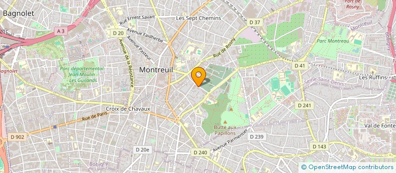 localisation de l'entreprise DEMOUY INVESTISSEMENTS à MONTREUIL