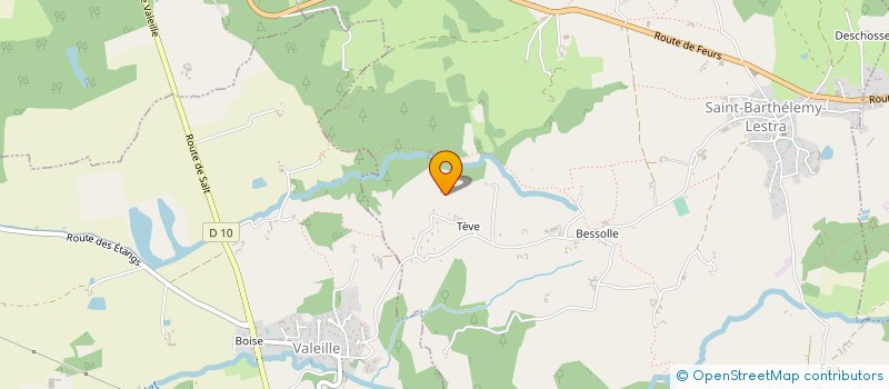 localisation de l'entreprise DEMOVILLE  SAINT-BARTHELEMY-LESTRA