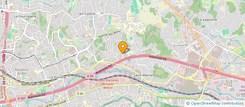 localisation de l'entreprise DEMPAUL à MARSEILLE
