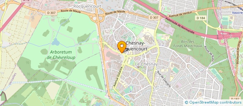 localisation de l'entreprise DEMPSEY EUROPE  LE CHESNAY-ROCQUENCOURT