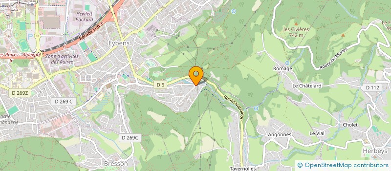 localisation de l'entreprise DEMQUAT à EYBENS