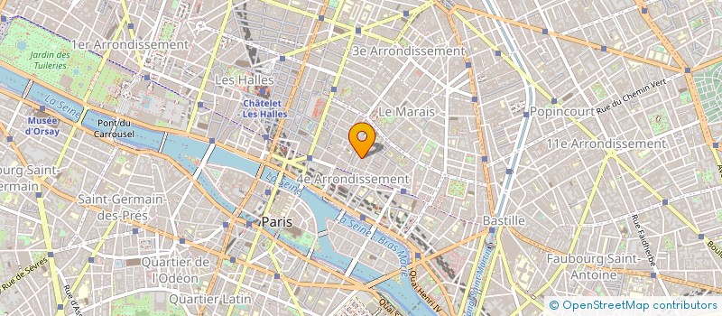 localisation de l'entreprise DEMRICK à PARIS