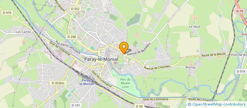 localisation de l'entreprise DEMS  PARAY-LE-MONIAL