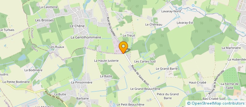 localisation de l'entreprise DEMS  DESCARTES